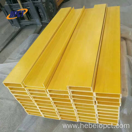 frp u-beam U type fiberglass channel pultruded process